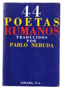 Coperta antologiei lui Pablo Neruda